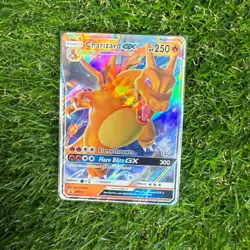 Pokemon Card TCG - Charizard GX SM211 Black Star Promo Sun & Moon Near Mint - Image 1