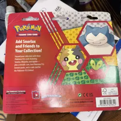 Pokemon TCG: Snorlax, Morpeko & Applin Cards with 2 Booster Packs & Coin (1) 820650809842 - Image 1
