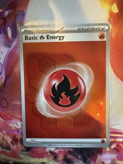 SVE002 Fire Energy (Reverse Holo) Card | Shrouded Fable : Pokemon TCG - Image 2