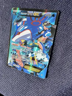 Pokemon Team Aqua's Kyogre EX Holo Rare Card 6/34 Double Crisis - Image 3