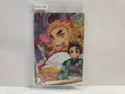 Demon Slayer Wafer Card 26 Rengoku, Tanjiro & Akaza - Image 1