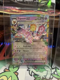 Prismatic Evolutions Surprise Box COMPLETE SET Stamped Promo 9/9 Cards - Image 3