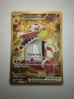 Pokemon Skeledirge EX TCG Holo Hyper Rare Card 272/193 Paldea Evolved NM - Image 1