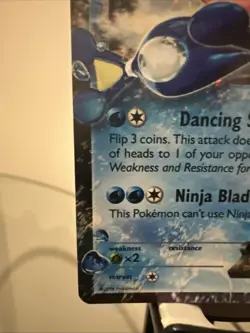 Pokemon TCG Ash-Greninja EX XY133 Black Star Promo Holo Card HP 2016 - Image 5