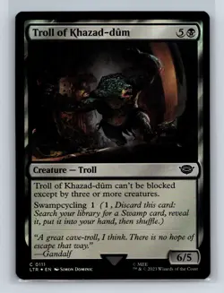 Tales of Middle-earth #111 Troll of Khazad-dum - FOIL - Image 1