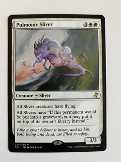 MTG Pulmonic Sliver 034 *Non-Foil* Time Spiral Remastered NM/MT Combined Ship - Image 1