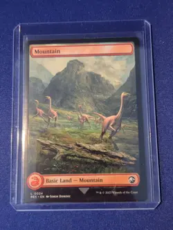 MTG Mountain - Jurassic World - NM - REX L 0024 - Image 1