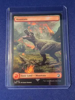 MTG Mountain - Jurassic World - NM - REX L 0024 - Image 2