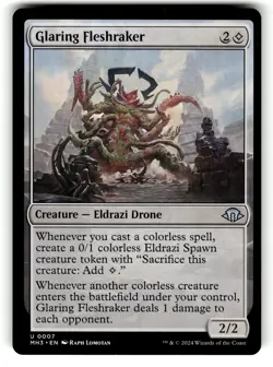 Glaring Fleshraker 7 Uncommon Modern Horizons 3 Magic: The Gathering Near Mint - Image 1