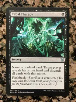 MTG Cabal Therapy x1 Eternal Masters NM Magic the Gathering - Image 1