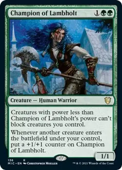 Champion of Lambholt - 136 / English / Near Mint MTG - Image 1