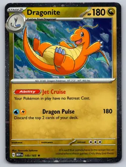 Dragonite (Cosmos Holo) 149/165 Pokemon Holo NM - Image 1