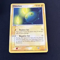 Pokemon Chinchou Common Power Keepers 49/108 LP - Image 1