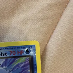 POKEMON 1ST EDITION DARK BLASTOISE NON-HOLO 20/82 MINT Condition - WOTC - Image 3