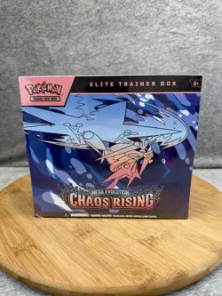 Pokemon Center Chaos Rising ETB Exclusive Elite Trainer Box New Sealed TCG - Image 1