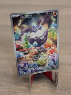 Pokemon TCG Carbink 242/217 Stellar Crown Illustration Rare Full Art Holo 90HP - Image 2