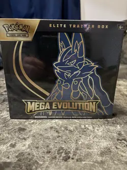 Pokemon Mega Evolution Elite Trainer Box ETB Lucario Brand New/Factory Sealed - Image 1