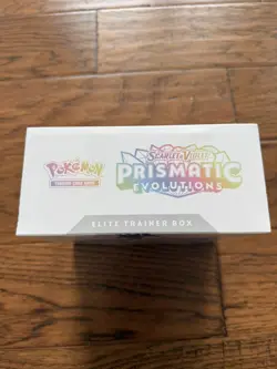 Pokemon Scarlet & Violet Prismatic Evolutions Elite Trainer Box ETB - New/Sealed - Image 2
