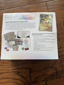 Pokemon Scarlet & Violet Prismatic Evolutions Elite Trainer Box ETB - New/Sealed - Image 3