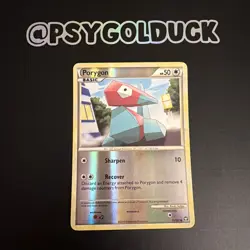 Pokemon TCG Porygon 73/102 HGSS Triumphant REVERSE HOLO Heartgold Soulsilver B24 - Image 1