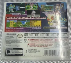 Pokemon Y Nintendo DS Game Cartridge with Case and Manual - Image 2