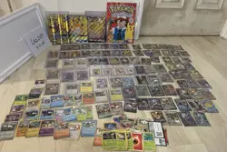 Pokemon Cards Vmax V Holo Rares Promo Reverse Sealed Sticker Book PSA Graded - Image 1