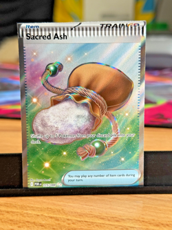 Pokemon Perfect Order Sacred Ash 115/088- Error Miscut and Crimped - Image 1