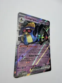 Cofagrigus ex SV04 Paradox Rift 076/182 Holo Double Rare NM Pokemon TCG - Image 3