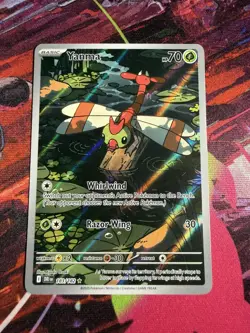 Yanma 183/182 Illustration Rare IR Destined Rivals Pokemon TCG Card - Image 1