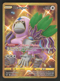 Oranguru 199/185 Pokemon TCG SWSH04: Vivid Voltage NM - Image 1