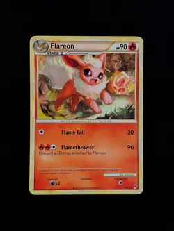 POKEMON TCG 2011 FLAREON 44/95 CALL OF LEGENDS UNCOMMON EN LP - Image 1