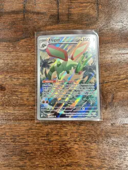 Pokemon Flygon 101/094 Me02: Phantasmal Flames Illustration Rare Holo Eng - Image 1