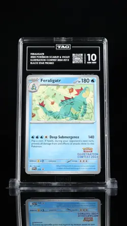 Pokemon Feraligatr #213 Illustration Contest 2024 Promo TAG 10 English - Image 3