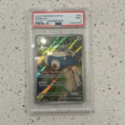 PSA 9 Mint Snorlax 2023 Pokemon Scarlet Violet 151 ETB Promo - SVP EN #051 - Image 1