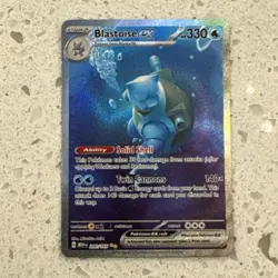 2023 Pokemon SV 151 Blastoise ex Special Illustration Rare #200/165 - Image 1