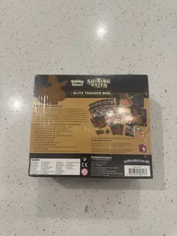 2021 Pokemon TCG Shining Fates Elite Trainer Box ETB New Sealed 820650808173 - Image 2