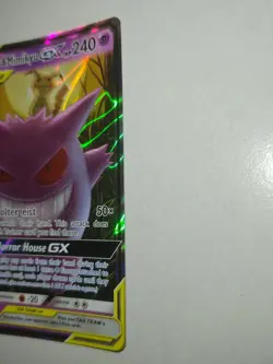 Pokemon Sun and Moon Trading Card Game Gengar and Mimikyu GX 53/181 - Read Desc. - Image 3