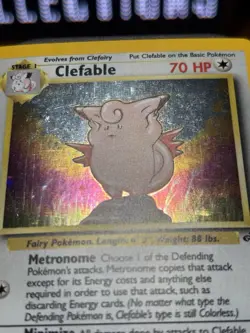 Pokemon TCG Clefable Jungle Unlimited 01/64 Holo- LP - Image 3