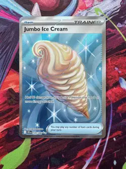 Jumbo Ice Cream 109/086 Ultra Rare Me04: Pokemon Chaos Rising Holo Near Mint - Image 1