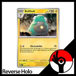 Pokemon TCG: Obsidian Flames - Reverse Holo - 077/197 - Bellibolt - Image 1