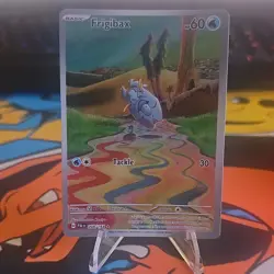 Pokemon Company Frigibax 208/193 SV02 Paldea Evolved Illustration Rare Holo EN - Image 1