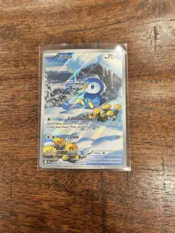 Pokemon Piplup Illustration Rare Holo 098/094 Me02 Phantasmal Flames ENG - Image 1
