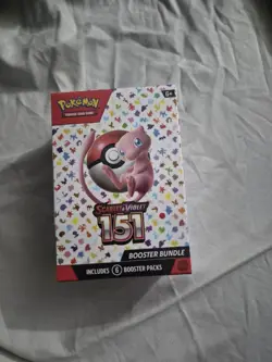 Pokemon TCG Scarlet & Violet 151 Booster Bundle Box 6 Packs Mew 156-80133 - Image 1