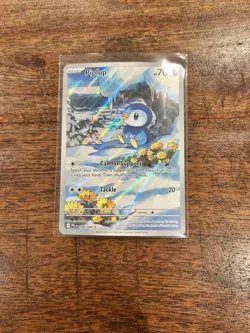 Pokemon Piplup Illustration Rare Holo 098/094 Me02 Phantasmal Flames ENG - Image 1