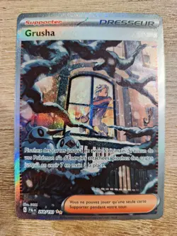 Carte Pokemon GRUSHA 268/193 FA EV2 Ecarlate et Violet PAL FR NEUF 🔥🇨🇵🔥 - Image 1