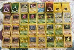 NEVER PLAYED /132 Pokemon 2000 Gym Heros Challenges 100 Card Lot Set Erika Brock - Image 1