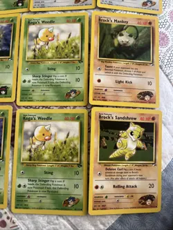 NEVER PLAYED /132 Pokemon 2000 Gym Heros Challenges 100 Card Lot Set Erika Brock - Image 3