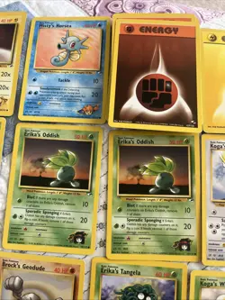 NEVER PLAYED /132 Pokemon 2000 Gym Heros Challenges 100 Card Lot Set Erika Brock - Image 5