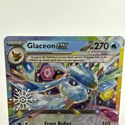 Glaceon ex 026/131 Pokemon TCG Holiday Calendar 2025 Festive Stamp Promo Card - Image 2