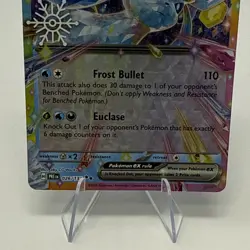 Glaceon ex 026/131 Pokemon TCG Holiday Calendar 2025 Festive Stamp Promo Card - Image 3